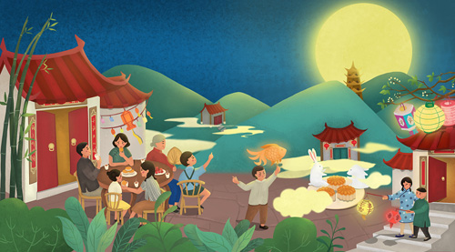 中秋節(jié)的說說，關(guān)于中秋節(jié)的句子